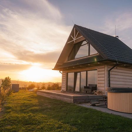 Osada Janosika Jacuzzi Drewniany Domek Na Odludziu Klikuszowa Exteriör bild