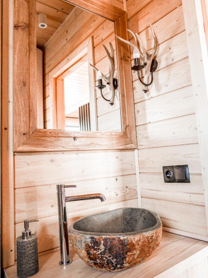 Osada Janosika Jacuzzi Drewniany Domek Na Odludziu Klikuszowa Exteriör bild